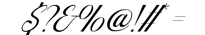 Valerine-Script Font OTHER CHARS