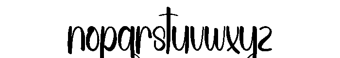 Valessia Font LOWERCASE