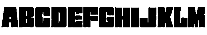 Valiant Brother Font UPPERCASE