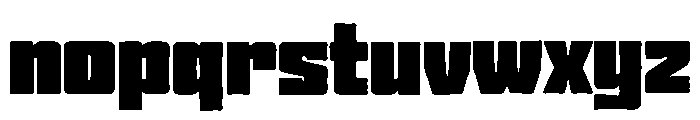 Valiant Brother Font LOWERCASE
