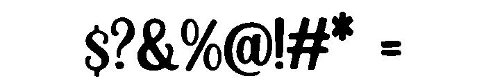 Valisette Font OTHER CHARS