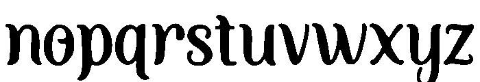 Valisette Font LOWERCASE