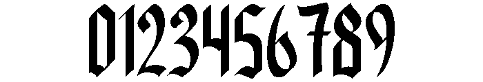 Valkrine Font OTHER CHARS