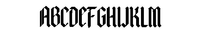 Valkrith Font UPPERCASE