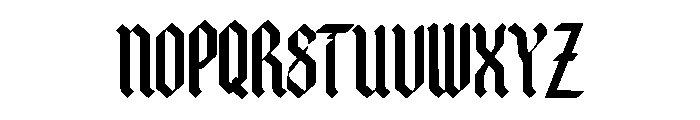 Valkrith Font UPPERCASE