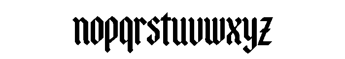 Valkrith Font LOWERCASE