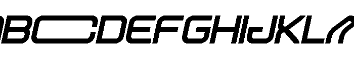 Valkrye Italic Font UPPERCASE