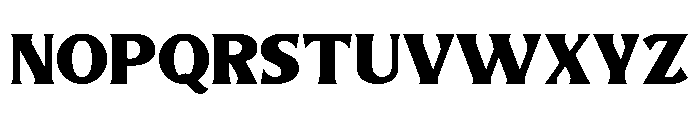Valley Zabira Font UPPERCASE