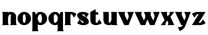 Valley Zabira Font LOWERCASE