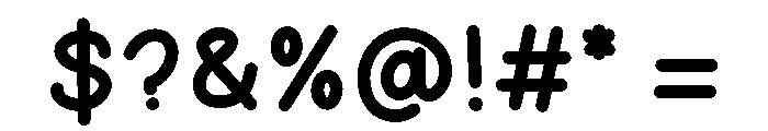ValleyFunky-Bold Font OTHER CHARS