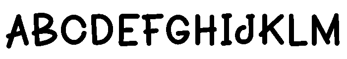 ValleyFunky-Bold Font UPPERCASE