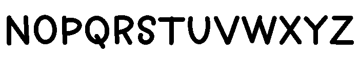 ValleyFunky-Bold Font UPPERCASE
