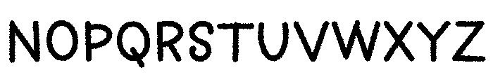 ValleyFunky-Distort Font UPPERCASE