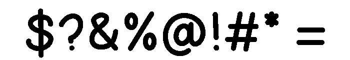 ValleyFunky-Regular Font OTHER CHARS