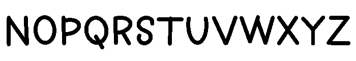 ValleyFunky-Regular Font UPPERCASE