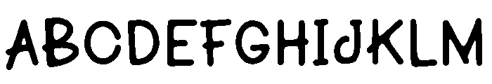 ValleyFunky-Smooth Font UPPERCASE