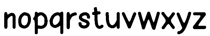 ValleyFunky-Smooth Font LOWERCASE