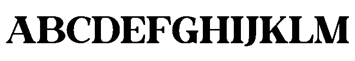 Valloria Extra Bold Font UPPERCASE