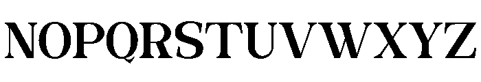Valloria-Medium Font UPPERCASE