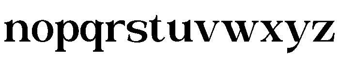 Valloria-Medium Font LOWERCASE