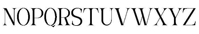 Valloria-Thin Font UPPERCASE
