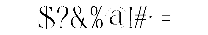 Valonne Font OTHER CHARS