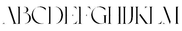 Valonne Font UPPERCASE