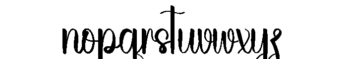 Valorous Font LOWERCASE