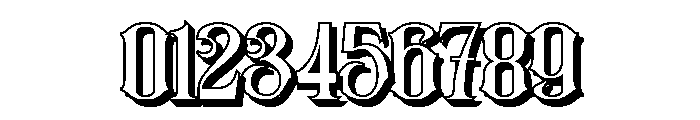 Valortha-Shadow Font OTHER CHARS