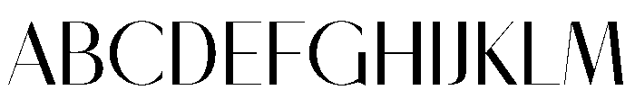 Valune Font UPPERCASE