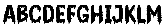 Vampire Kingdom Regular Font UPPERCASE