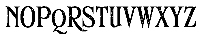 Vampyx Font UPPERCASE