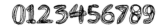 Van Go Loopline Font OTHER CHARS