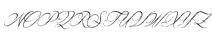 Van Marigella Italic Font UPPERCASE