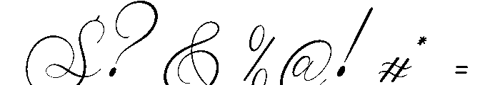 Van Marigella Font OTHER CHARS
