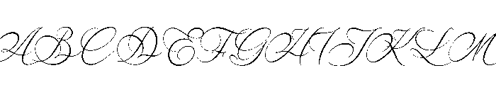 Van Marigella Font UPPERCASE