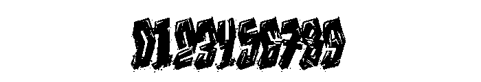 Vandal Crew Rough Font OTHER CHARS