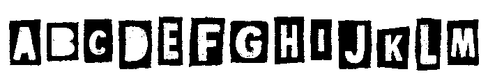 Vandal Vibes Font UPPERCASE