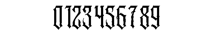 Vandergrim Font OTHER CHARS