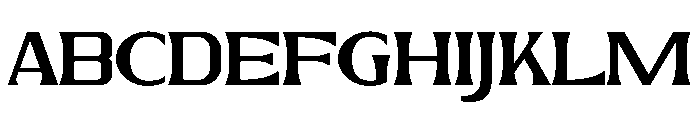 Vandguds Font UPPERCASE