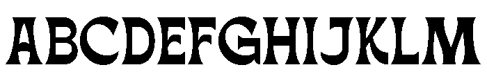 Vanemor-Regular Font UPPERCASE