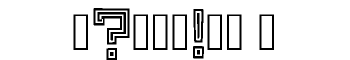 Vanga Regular Font OTHER CHARS