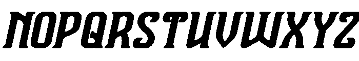 Vanguard Legend Bold Italic Font UPPERCASE