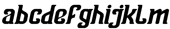 Vanguard Legend Bold Italic FONT