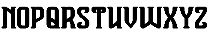Vanguard Legend Bold Font UPPERCASE