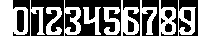 Vanguard Legend-Inverse Font OTHER CHARS