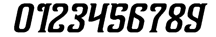 Vanguard Legend Italic Font OTHER CHARS