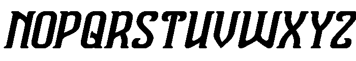 Vanguard Legend Italic Font UPPERCASE