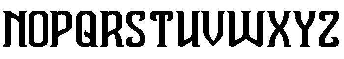Vanguard Legend-Light Font UPPERCASE