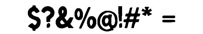 Vania Font OTHER CHARS